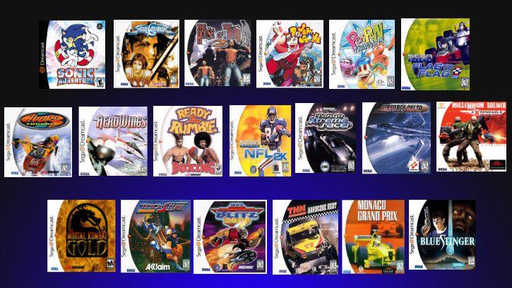 Dreamcast US Launch Lineup
